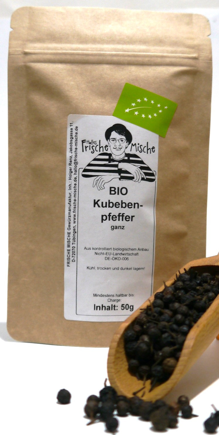 Kubebenpfeffer BIO ganz 50g