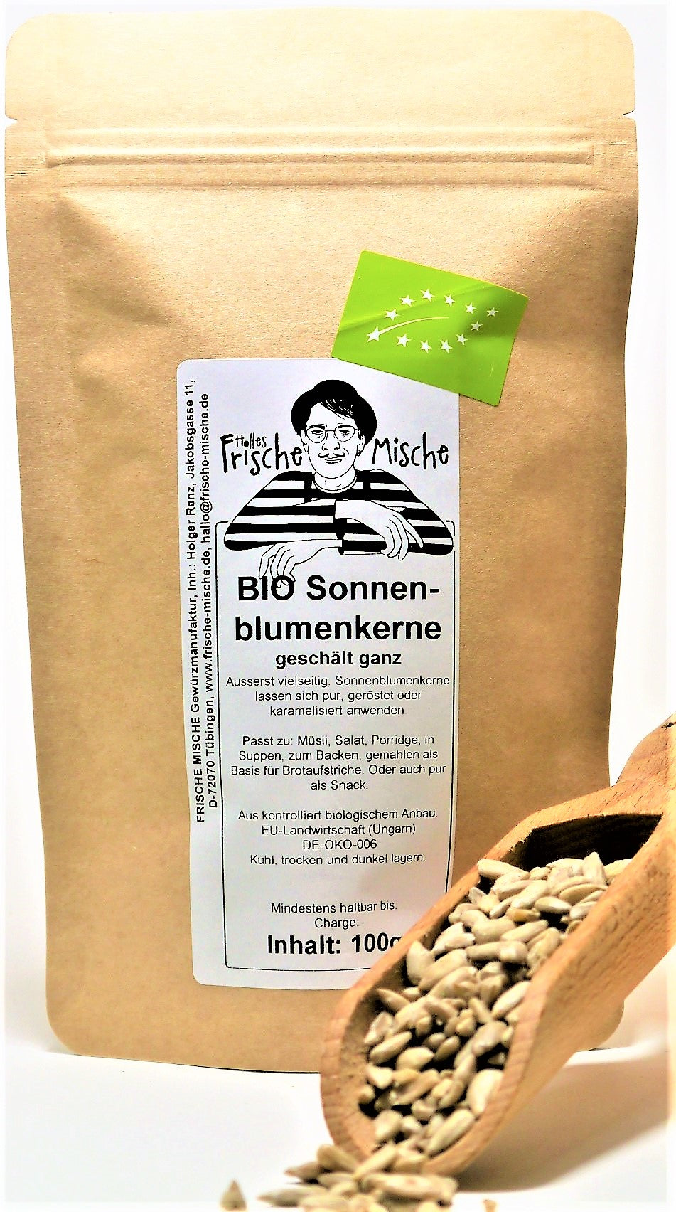 Sonnenblumenkerne BIO geschält ganz 100g