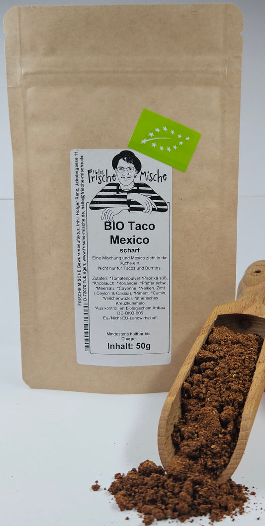Taco Mexico BIO gemahlen 50g