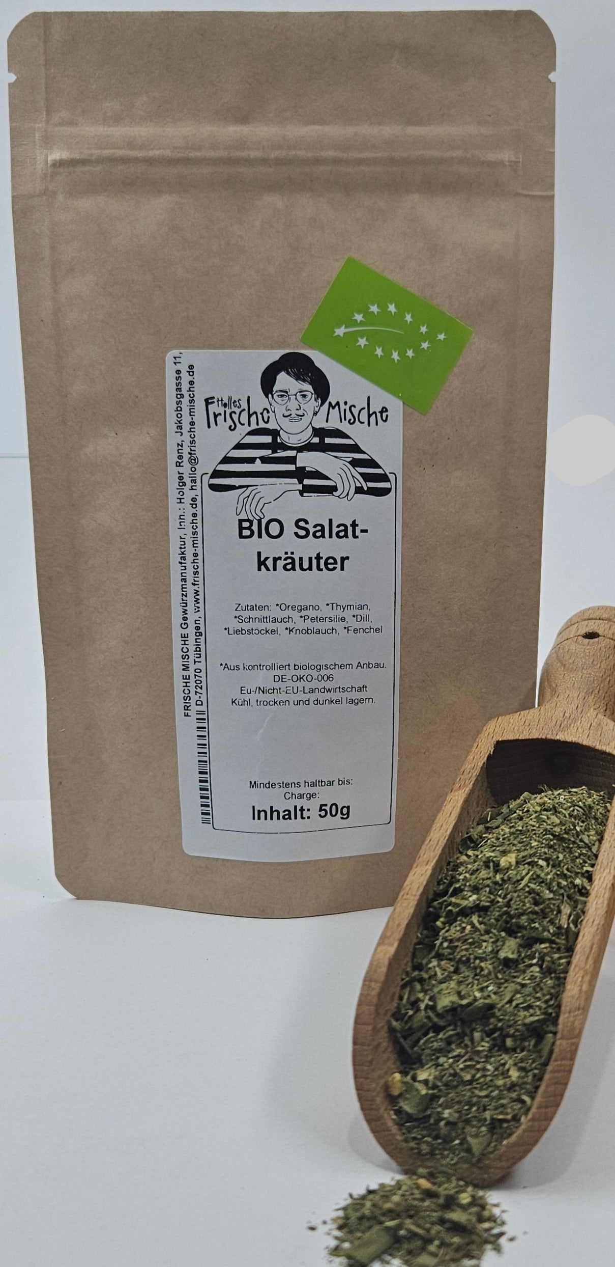 Salatkräuter BIO grob gemahlen 50g
