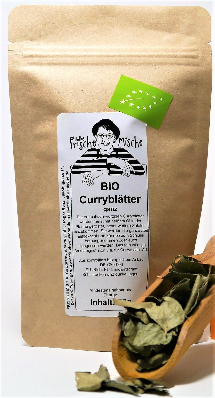 Curryblätter BIO ganz 50g