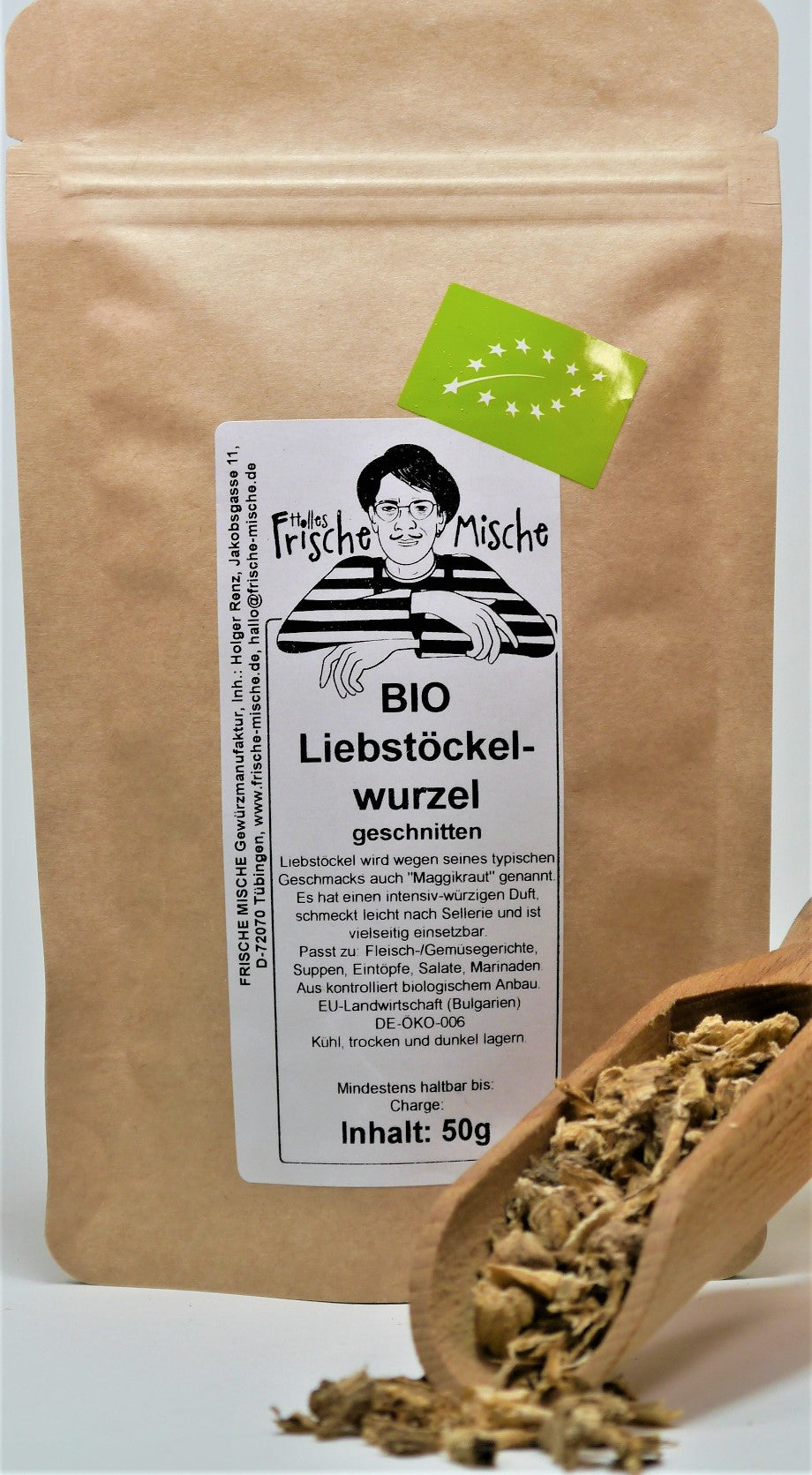 Liebstöckelwurzel BIO geschnitten 50g