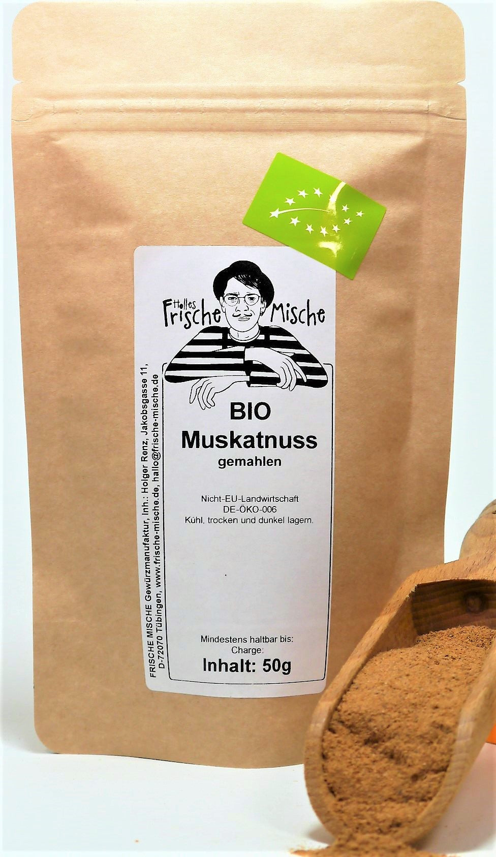 Muskatnuss BIO gemahlen 50g