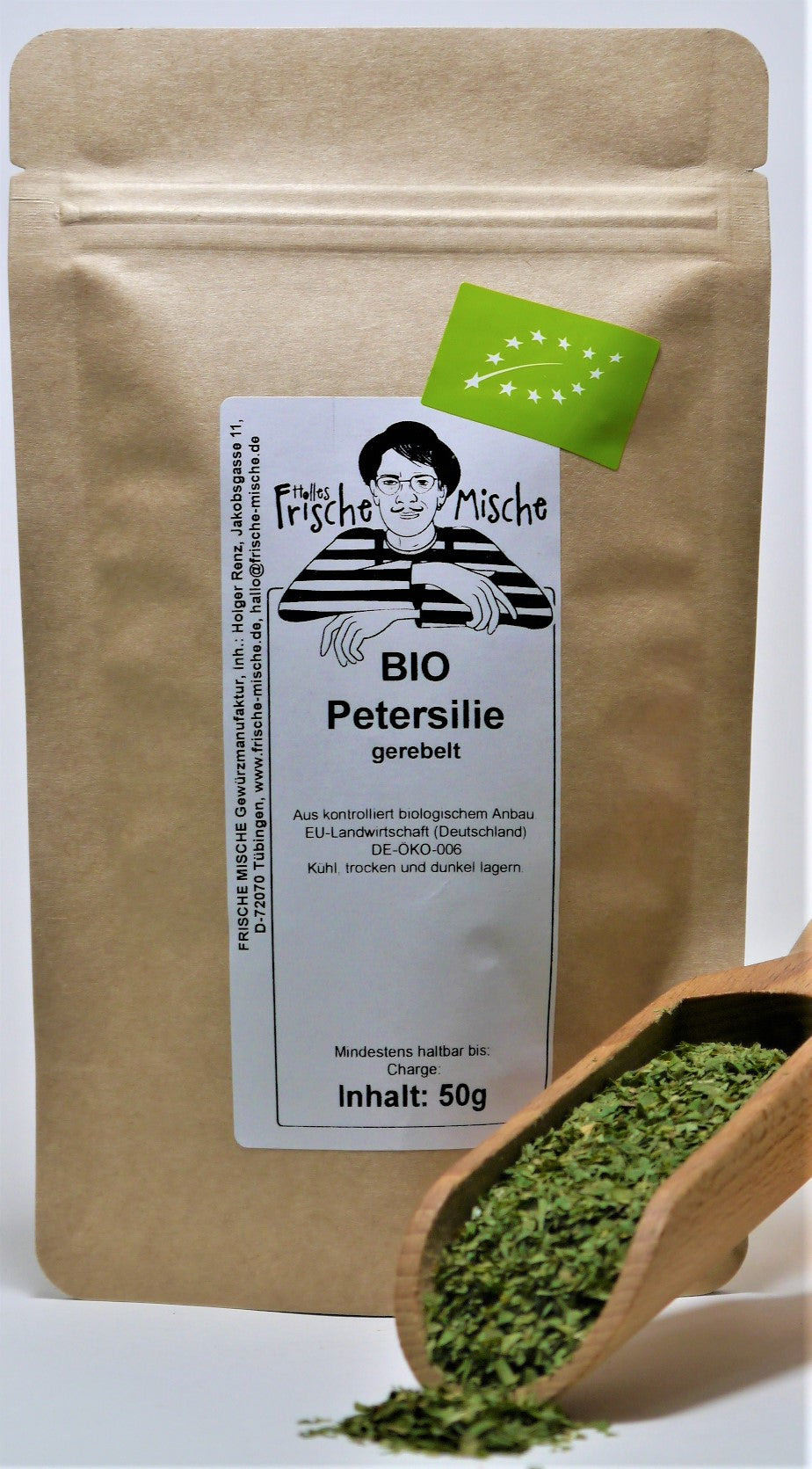Petersilienblätter BIO gerebelt 50g