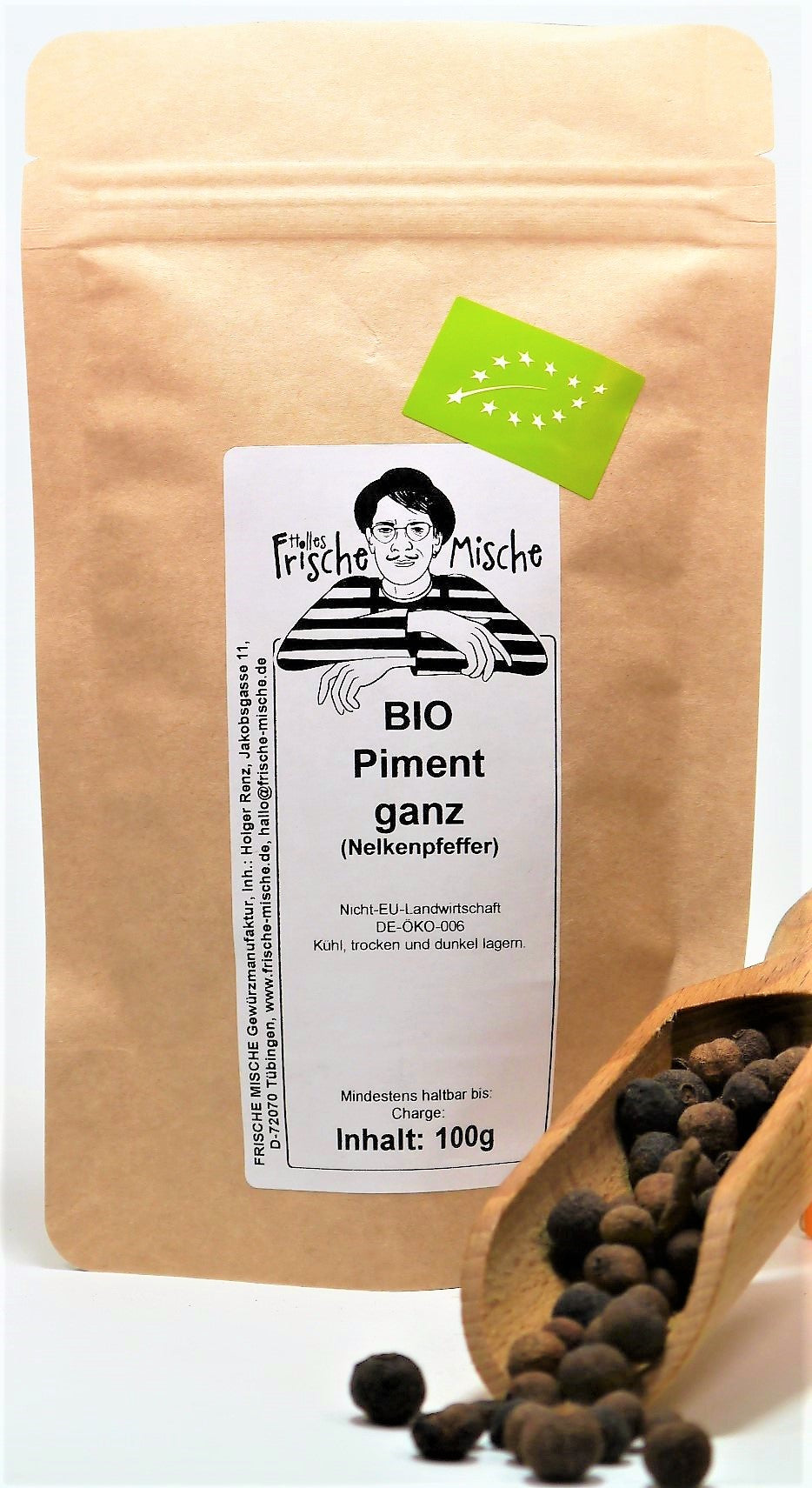 Piment (Nelkenpfeffer) BIO ganz 100g