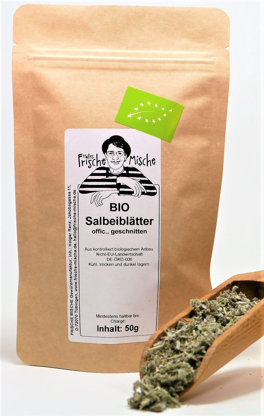 Salbeiblätter BIO geschnitten 50g