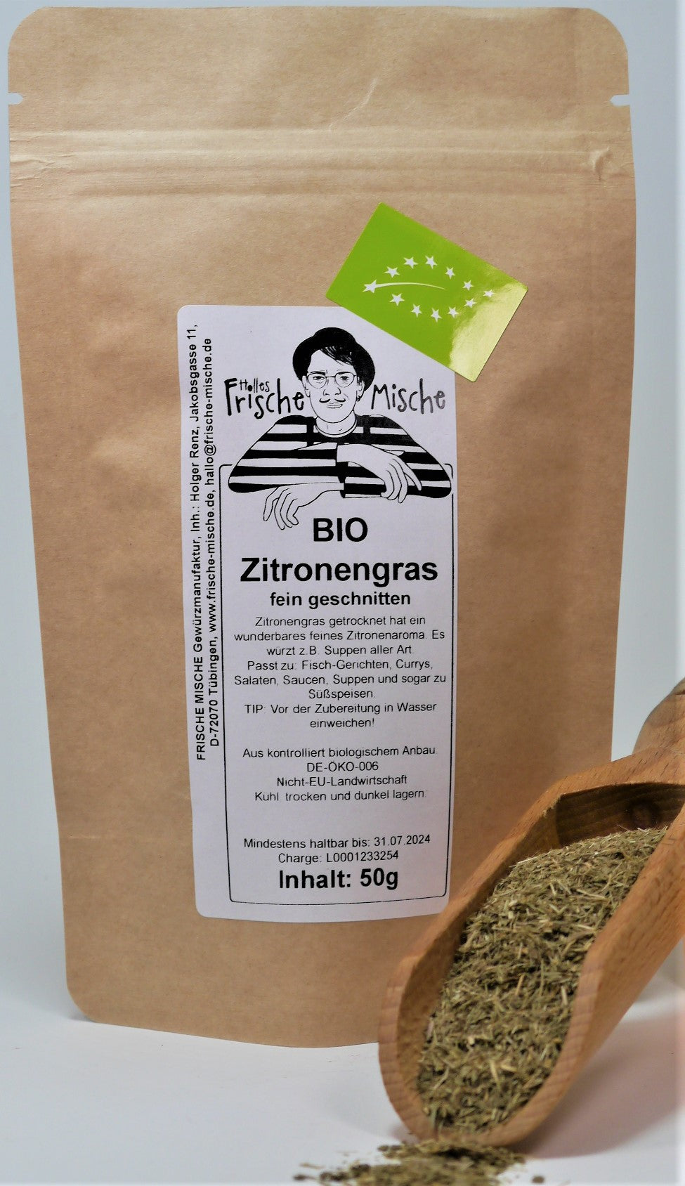 Zitronengras Bio geschnitten 50g
